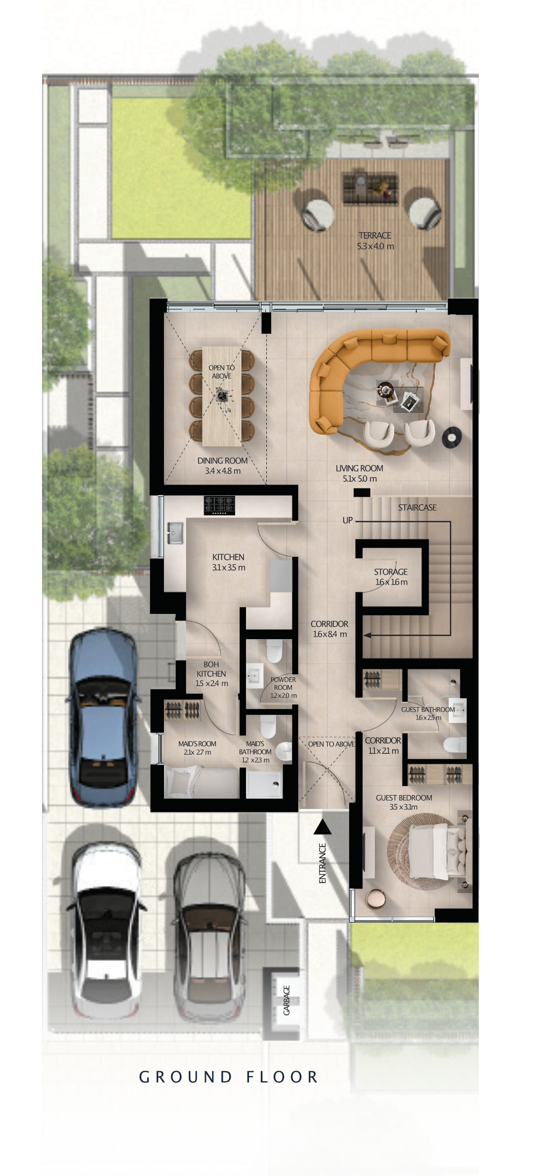 4 Bedrooms Villa 